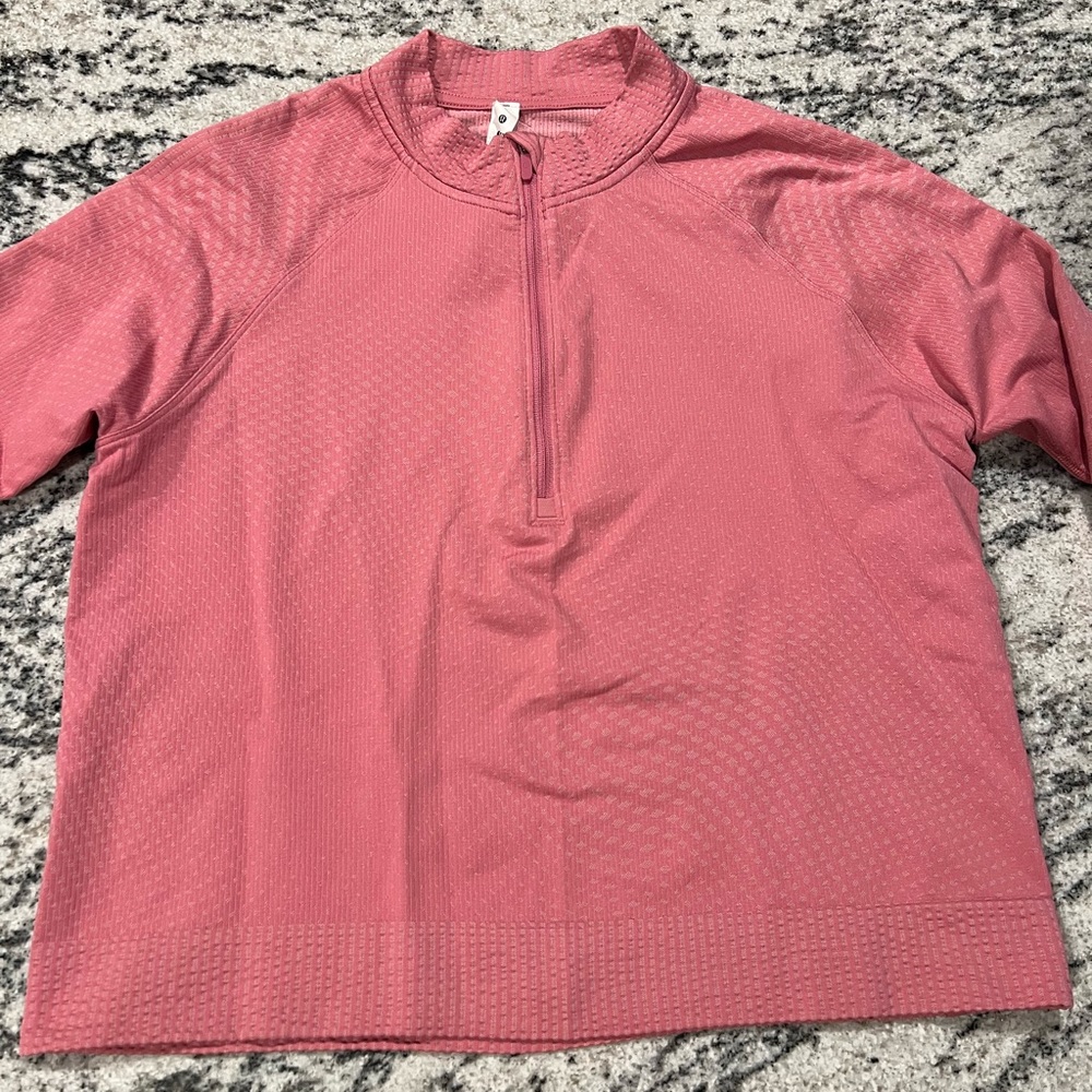 Lululemon Rest Less Cropped Half-Zip